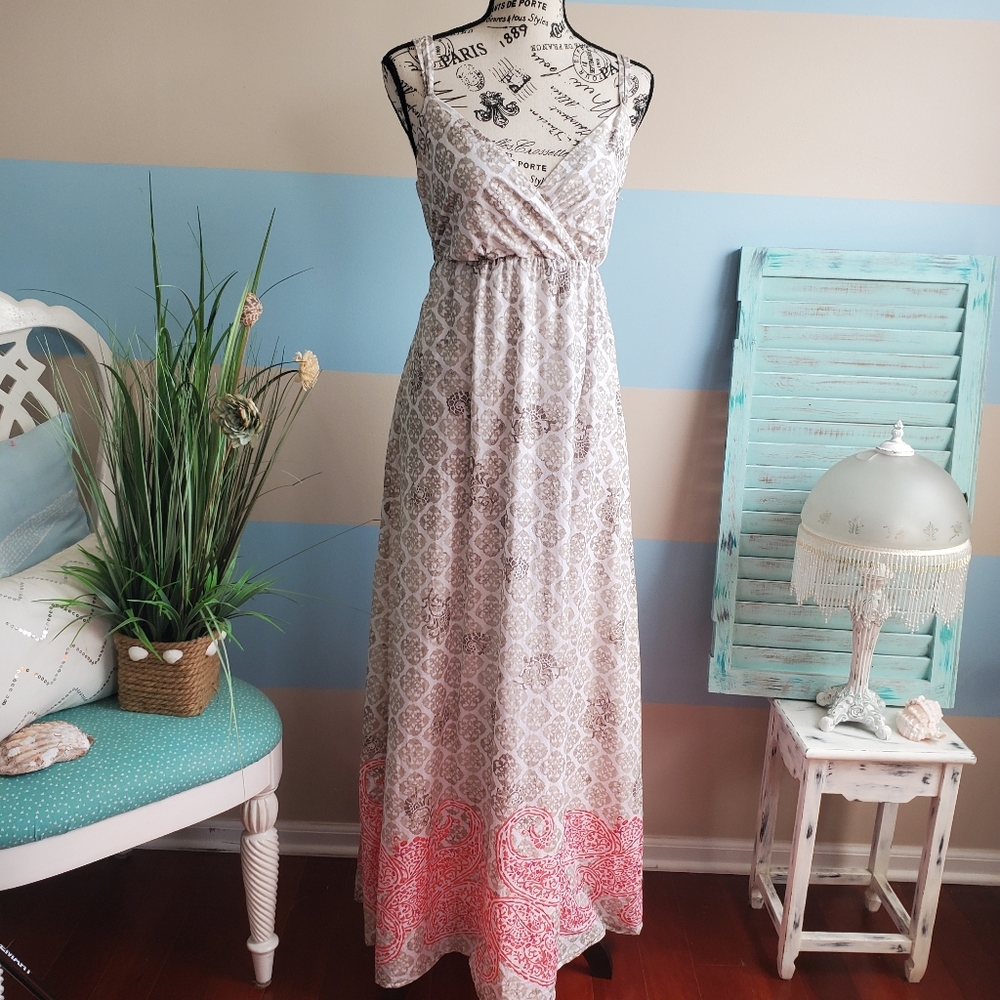NWT Merona Spagetti Strap Maxi Dress
